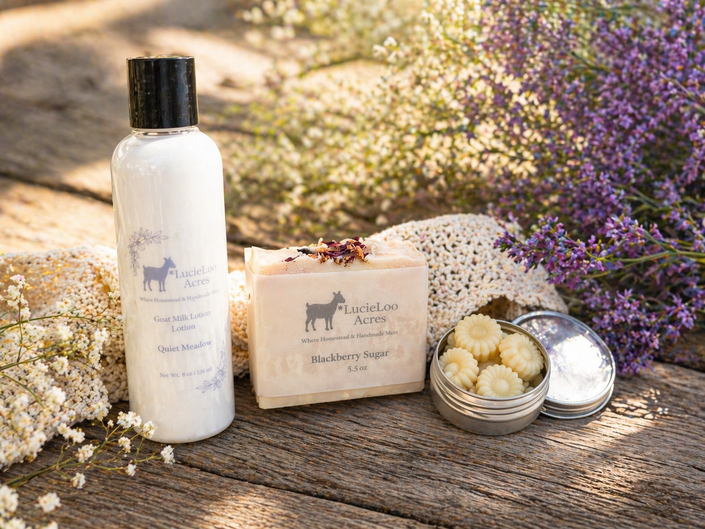 Limited Edition Mother’s Day Gift Box | Handmade Goat Milk Soap, Lotion & Self-Care Set